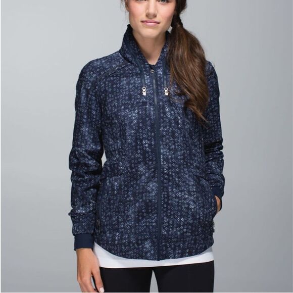lululemon athletica Jackets & Blazers - Lululemon Spring Forward Jacket
Kanoko Twist Inkwell Ghost / Inkwell